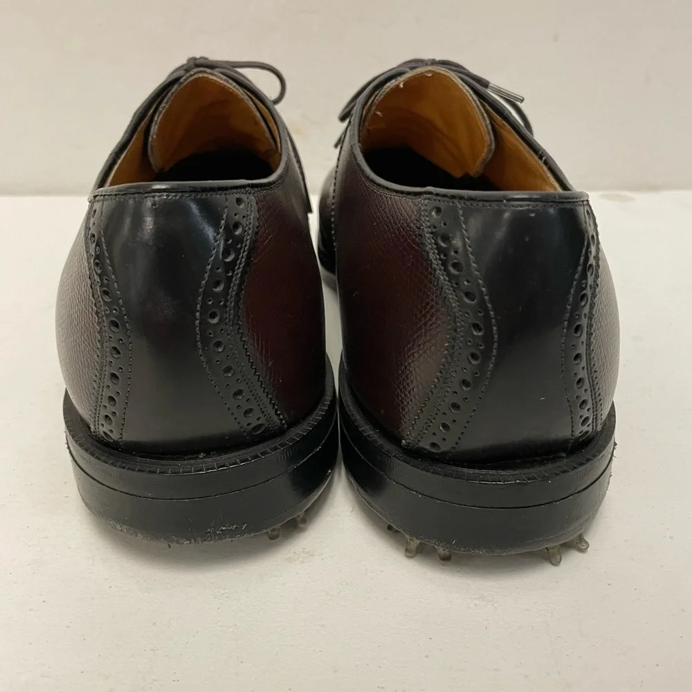 JOHNSTON & MURPHY ARISTOCRAFT Made in USA Vintage Saddle Golf Shoe Size‎ 11